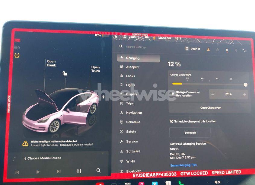 Photo 18 of 2023 Tesla Model 3 REAR-WHEEL DRIVE (VIN 5YJ3E1EA6PF435333)