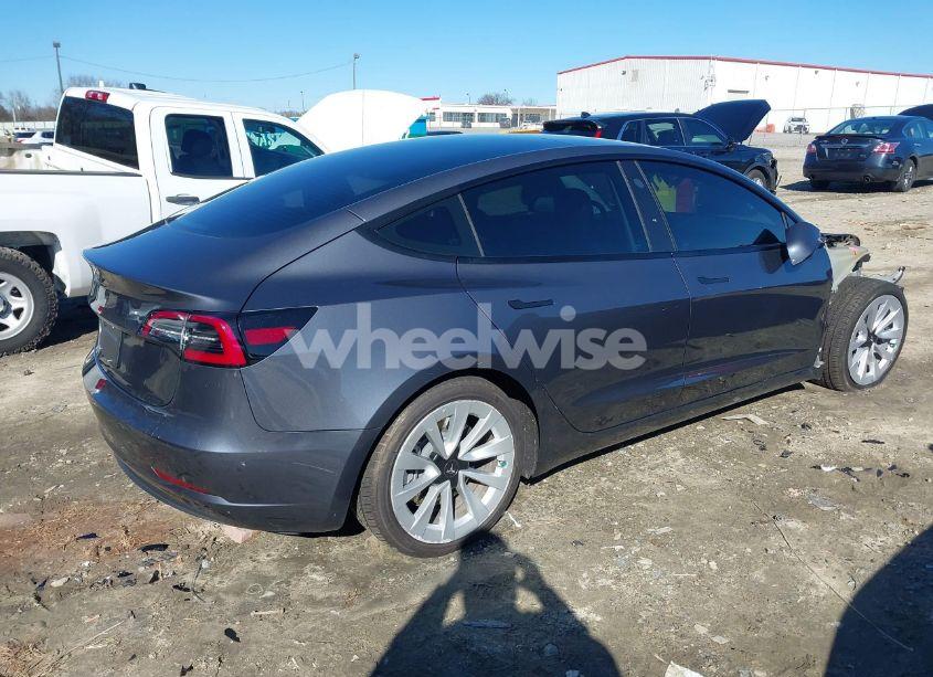 Photo 4 of 2023 Tesla Model 3 REAR-WHEEL DRIVE (VIN 5YJ3E1EA6PF435333)