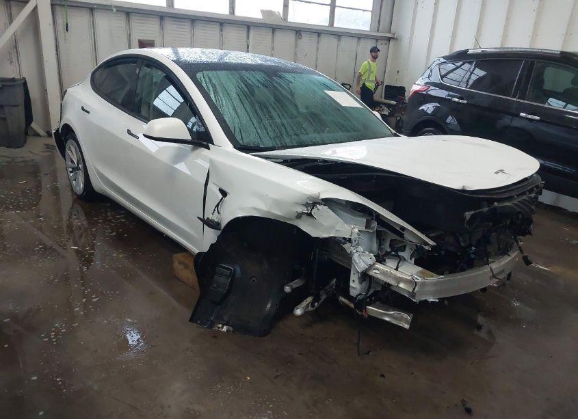 2023 Tesla Model 3 REAR-WHEEL DRIVE (VIN 5YJ3E1EA6PF435767) main photo