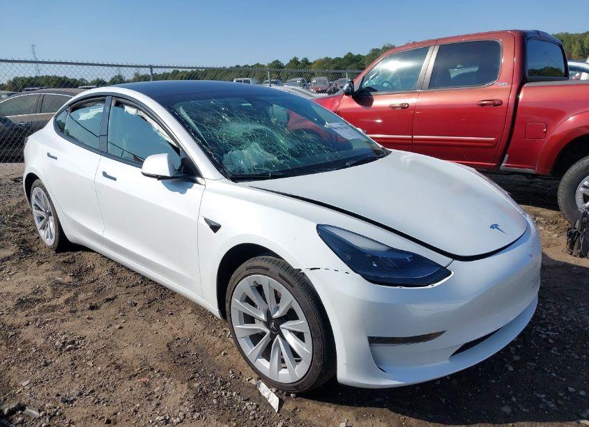 2023 Tesla Model 3 REAR-WHEEL DRIVE (VIN 5YJ3E1EA6PF446879) main photo