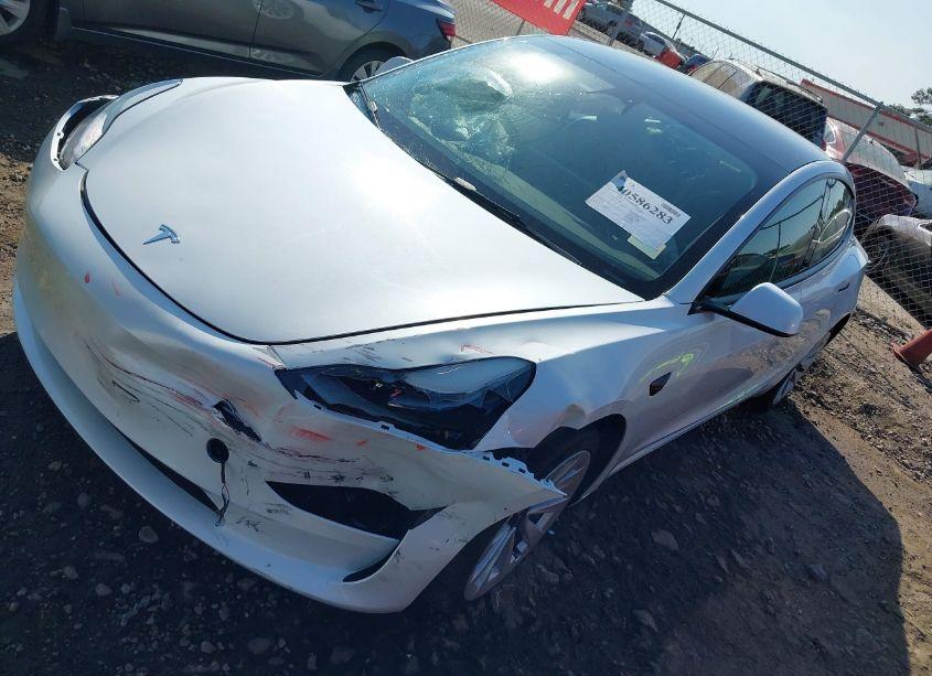 Photo 2 of 2023 Tesla Model 3 REAR-WHEEL DRIVE (VIN 5YJ3E1EA6PF446879)