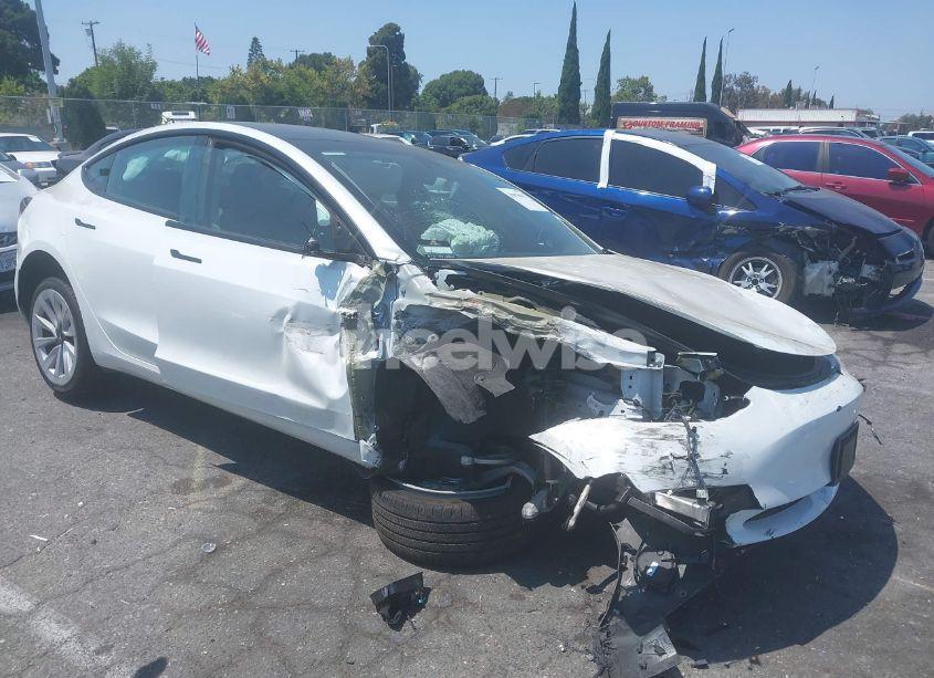 2023 Tesla Model 3 REAR-WHEEL DRIVE (VIN 5YJ3E1EA6PF460054) main photo