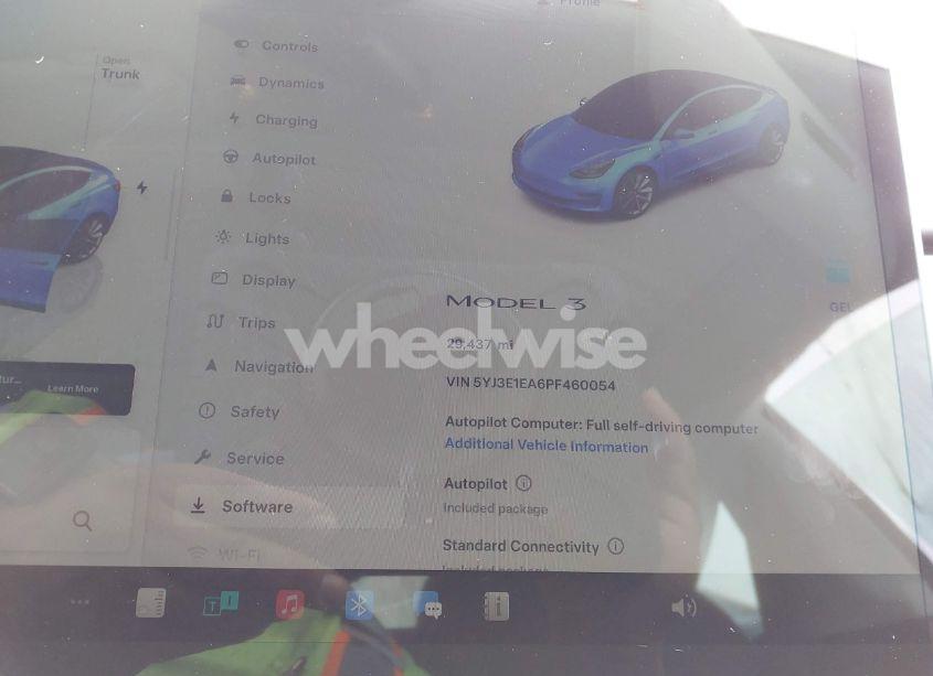 Photo 7 of 2023 Tesla Model 3 REAR-WHEEL DRIVE (VIN 5YJ3E1EA6PF460054)