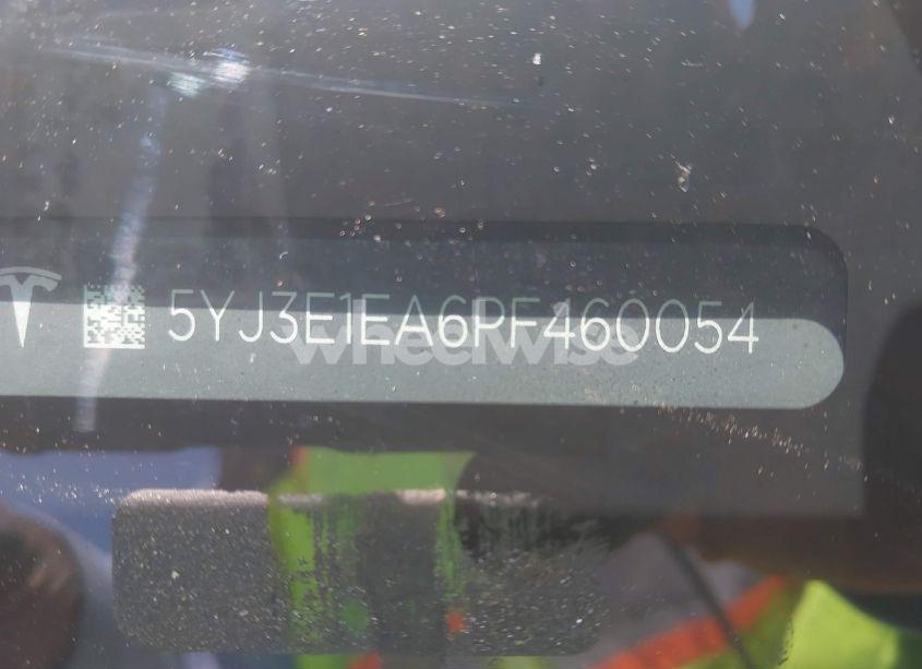 Photo 9 of 2023 Tesla Model 3 REAR-WHEEL DRIVE (VIN 5YJ3E1EA6PF460054)