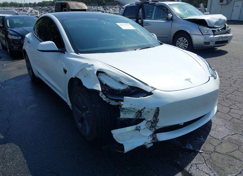 2023 Tesla Model 3 REAR-WHEEL DRIVE (VIN 5YJ3E1EA6PF462340) main photo