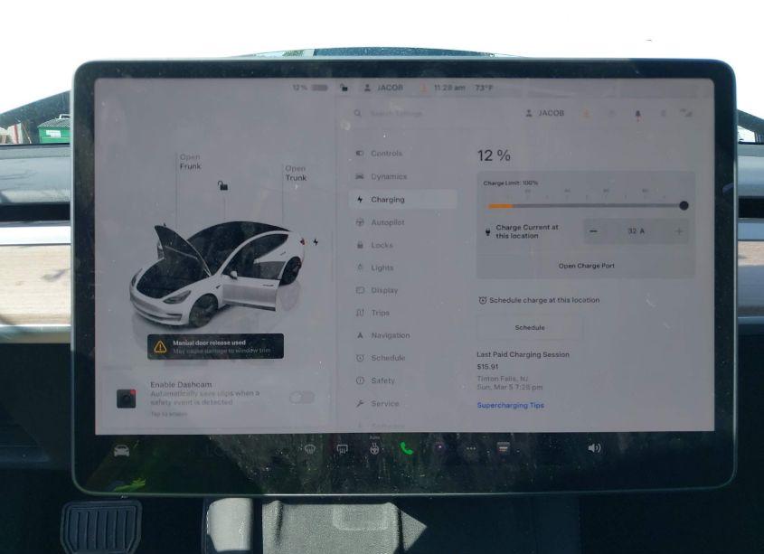 Photo 16 of 2023 Tesla Model 3 REAR-WHEEL DRIVE (VIN 5YJ3E1EA6PF462340)