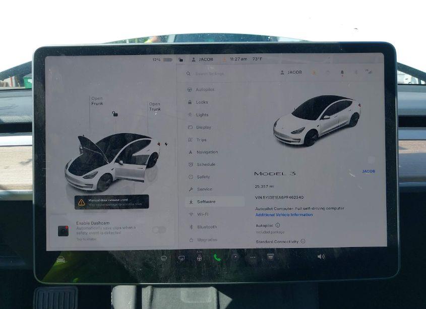 Photo 7 of 2023 Tesla Model 3 REAR-WHEEL DRIVE (VIN 5YJ3E1EA6PF462340)