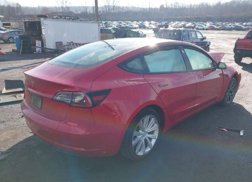 Photo 4 of 2023 Tesla Model 3 REAR-WHEEL DRIVE (VIN 5YJ3E1EA6PF511777)