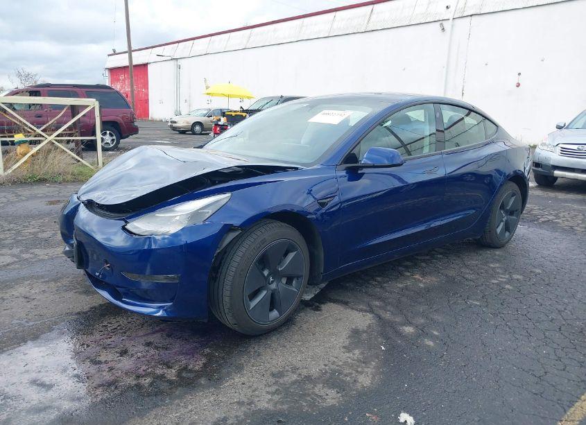 Photo 2 of 2023 Tesla Model 3 REAR-WHEEL DRIVE (VIN 5YJ3E1EA6PF590450)