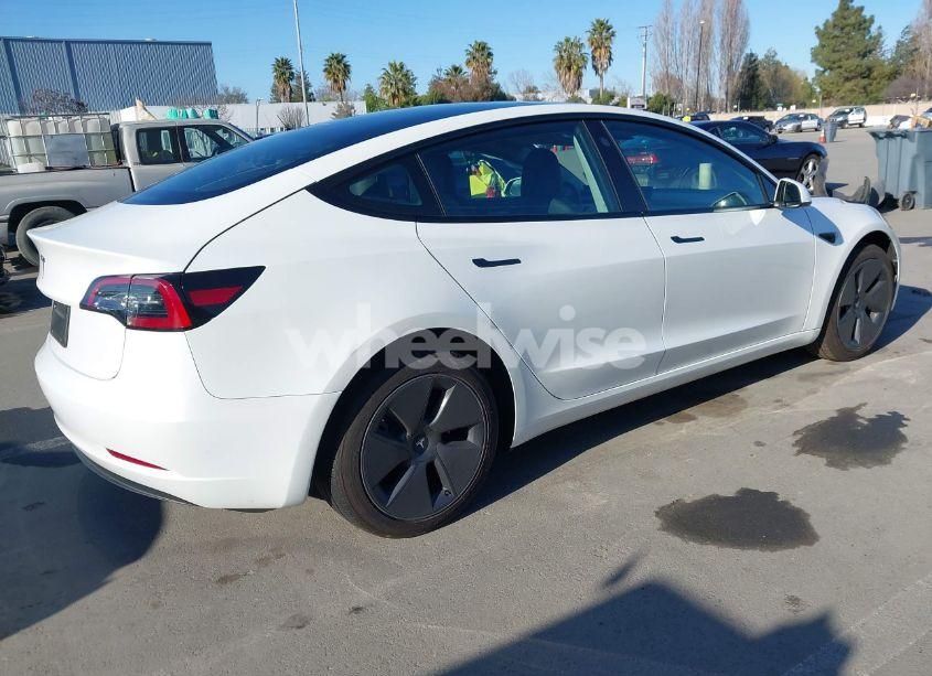Photo 4 of 2023 Tesla Model 3 REAR-WHEEL DRIVE (VIN 5YJ3E1EA6PF606131)