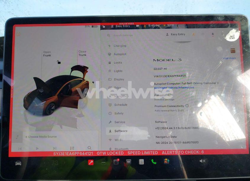 Photo 18 of 2023 Tesla Model 3 REAR-WHEEL DRIVE (VIN 5YJ3E1EA6PF644121)