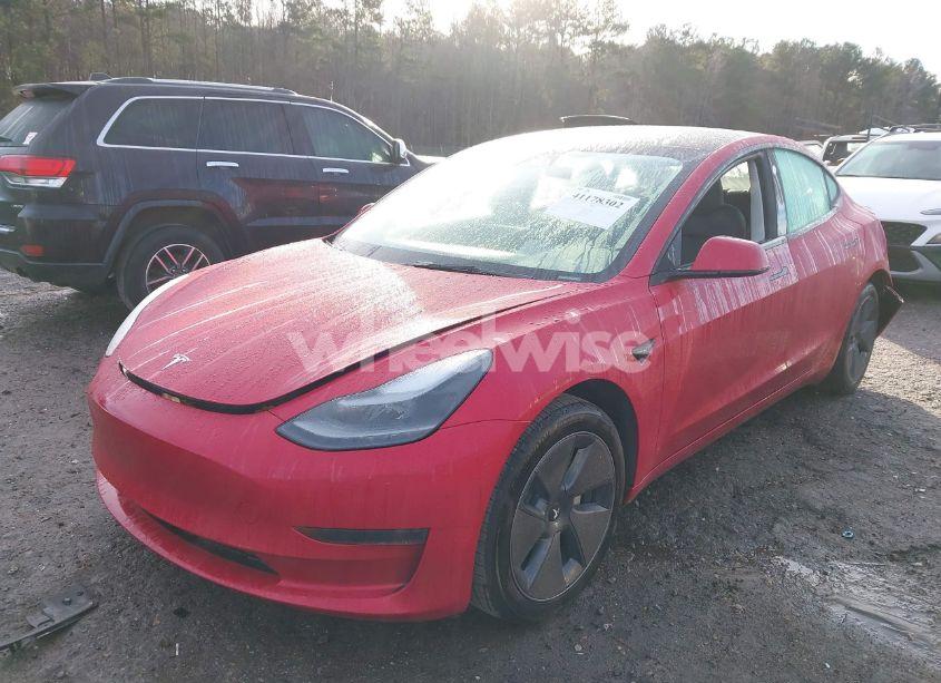 Photo 2 of 2023 Tesla Model 3 REAR-WHEEL DRIVE (VIN 5YJ3E1EA6PF644121)