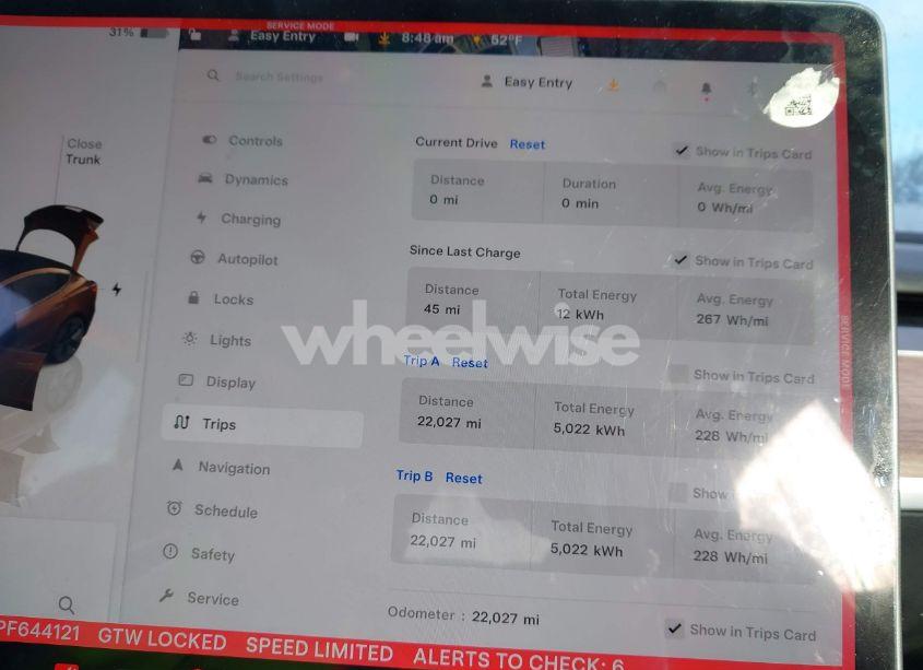 Photo 7 of 2023 Tesla Model 3 REAR-WHEEL DRIVE (VIN 5YJ3E1EA6PF644121)