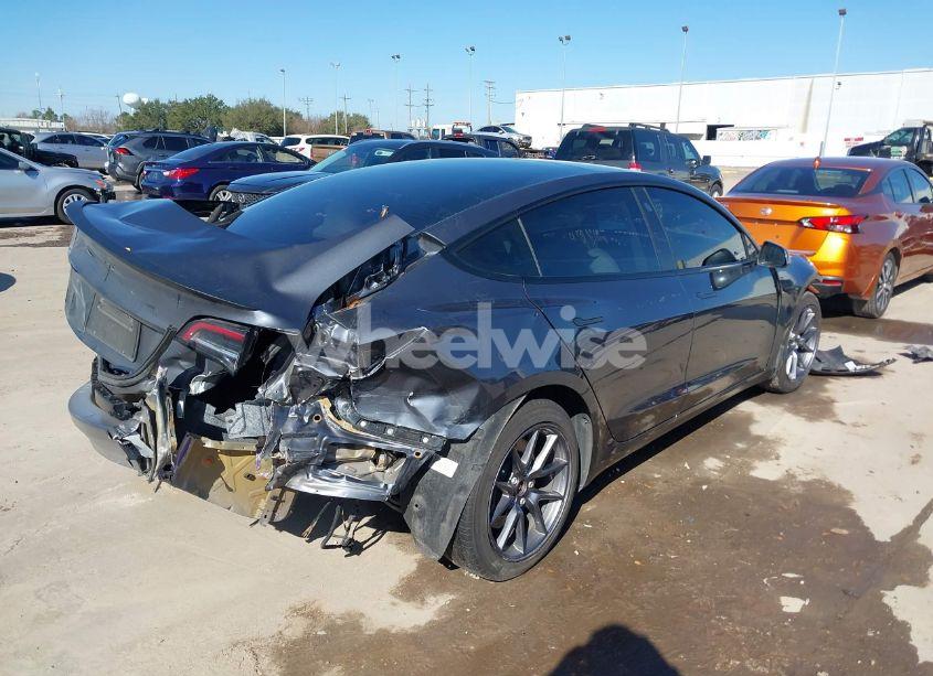 Photo 4 of 2023 Tesla Model 3 REAR-WHEEL DRIVE (VIN 5YJ3E1EA6PF661128)