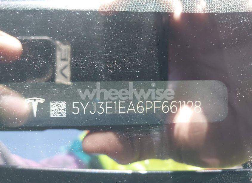 Photo 9 of 2023 Tesla Model 3 REAR-WHEEL DRIVE (VIN 5YJ3E1EA6PF661128)