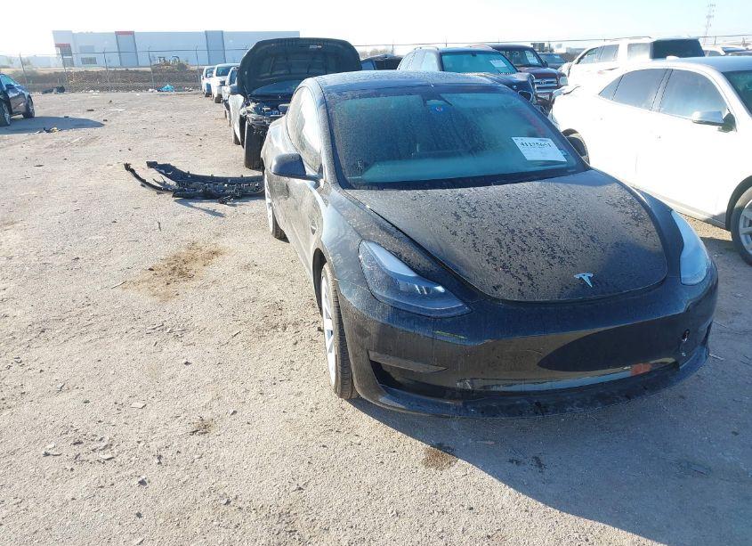 2023 Tesla Model 3 REAR-WHEEL DRIVE (VIN 5YJ3E1EA6PF671366) main photo