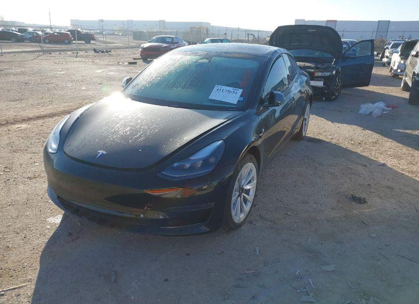 Photo 2 of 2023 Tesla Model 3 REAR-WHEEL DRIVE (VIN 5YJ3E1EA6PF671366)