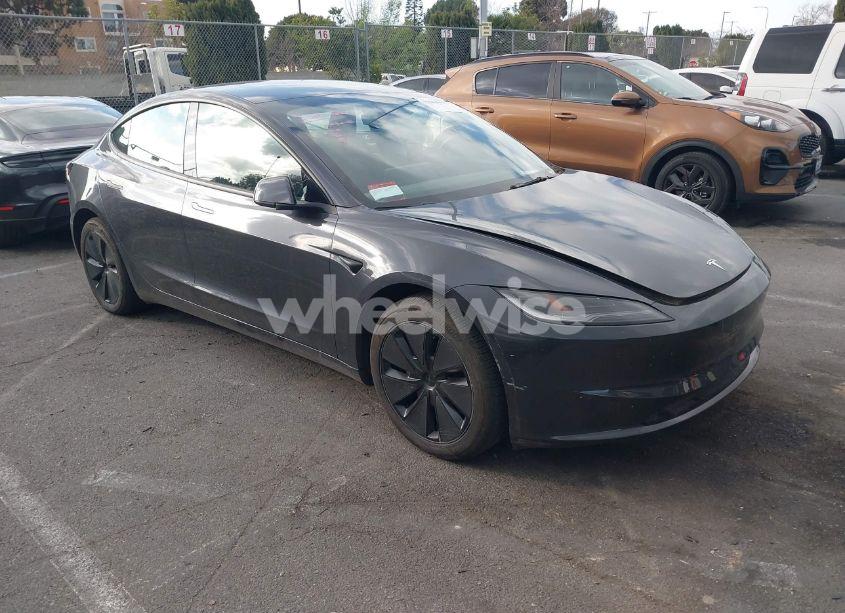 2024 Tesla Model 3 LONG RANGE DUAL MOTOR ALL-WHEEL DRIVE/REAR-WHEEL DRIVE (VIN 5YJ3E1EA6RF726515) main photo