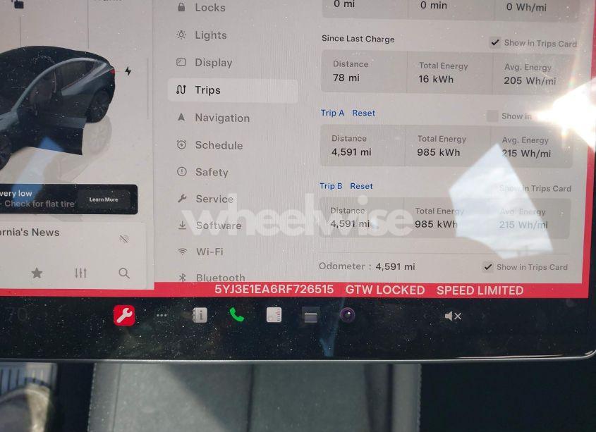 Photo 7 of 2024 Tesla Model 3 LONG RANGE DUAL MOTOR ALL-WHEEL DRIVE/REAR-WHEEL DRIVE (VIN 5YJ3E1EA6RF726515)