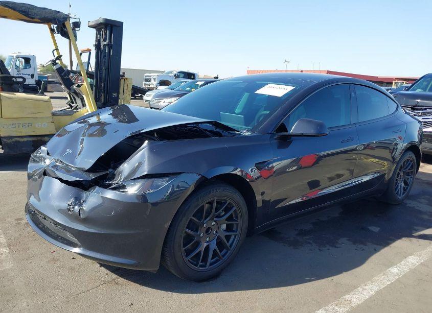 Photo 2 of 2024 Tesla Model 3 REAR-WHEEL DRIVE (VIN 5YJ3E1EA6RF727891)