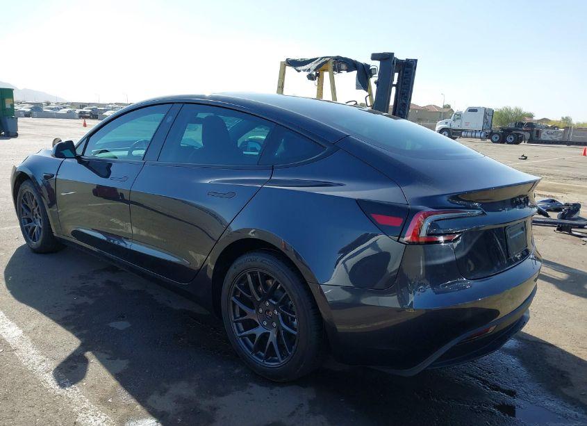Photo 3 of 2024 Tesla Model 3 REAR-WHEEL DRIVE (VIN 5YJ3E1EA6RF727891)