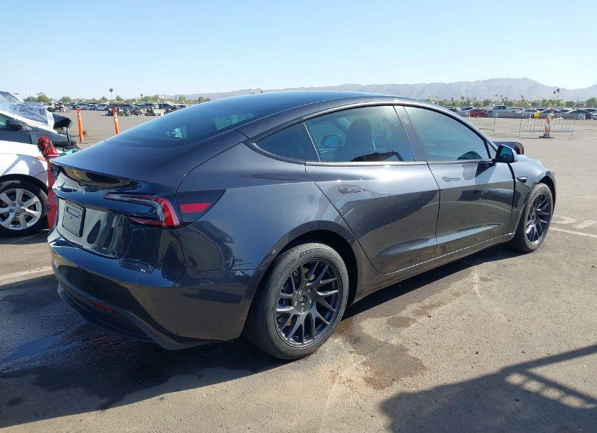 Photo 4 of 2024 Tesla Model 3 REAR-WHEEL DRIVE (VIN 5YJ3E1EA6RF727891)