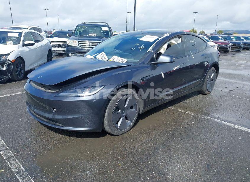 Photo 2 of 2024 Tesla Model 3 LONG RANGE DUAL MOTOR ALL-WHEEL DRIVE/REAR-WHEEL DRIVE (VIN 5YJ3E1EA6RF742780)