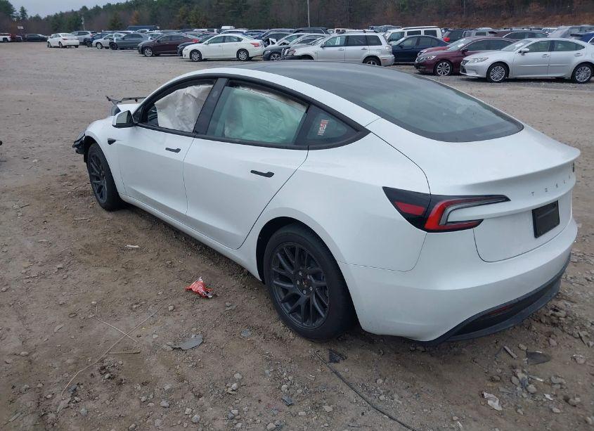Photo 3 of 2024 Tesla Model 3 REAR-WHEEL DRIVE (VIN 5YJ3E1EA6RF756128)