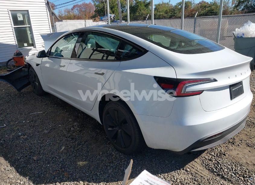 Photo 3 of 2024 Tesla Model 3 REAR-WHEEL DRIVE (VIN 5YJ3E1EA6RF842734)