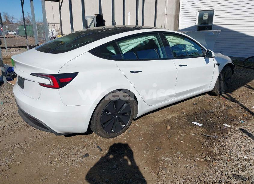 Photo 4 of 2024 Tesla Model 3 REAR-WHEEL DRIVE (VIN 5YJ3E1EA6RF842734)