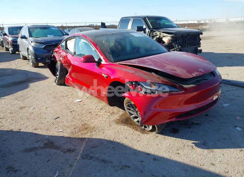 2024 Tesla Model 3 LONG RANGE DUAL MOTOR ALL-WHEEL DRIVE/REAR-WHEEL DRIVE (VIN 5YJ3E1EA6RF860960) main photo