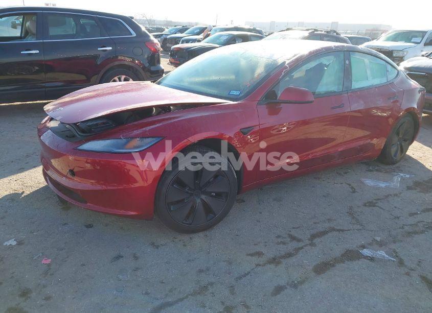 Photo 2 of 2024 Tesla Model 3 LONG RANGE DUAL MOTOR ALL-WHEEL DRIVE/REAR-WHEEL DRIVE (VIN 5YJ3E1EA6RF860960)