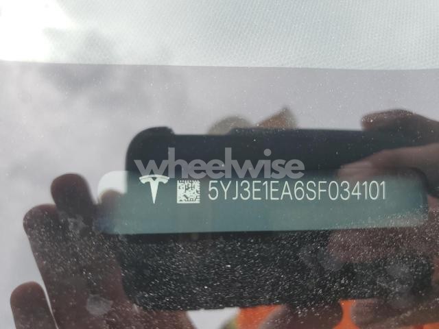 Photo 5 of 2025 TESLA MODEL 3 (VIN 5YJ3E1EA6SF034101)