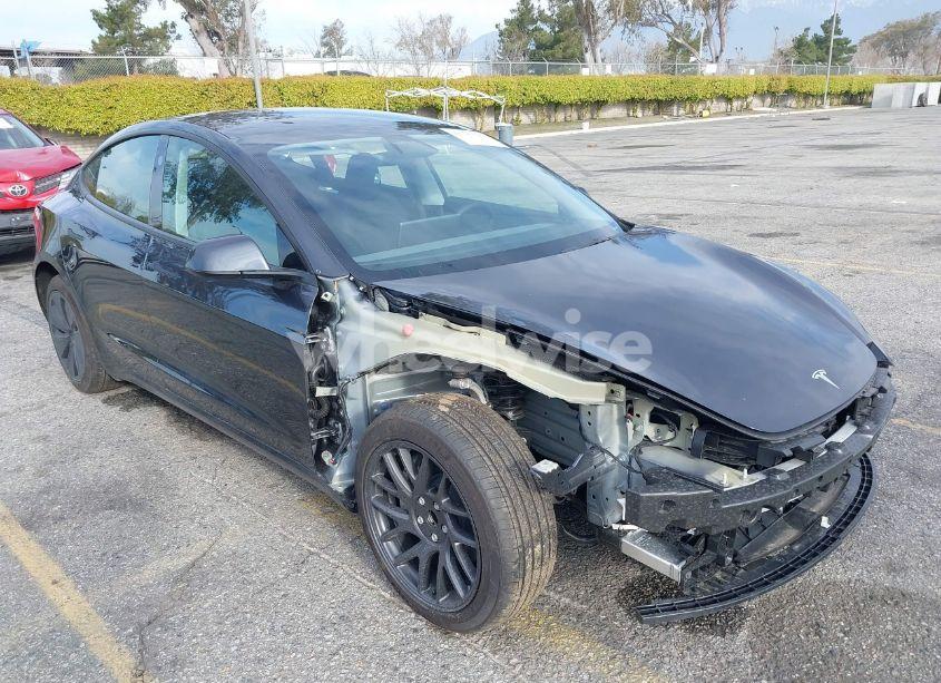 2025 Tesla Model 3 LONG RANGE REAR-WHEEL DRIVE (VIN 5YJ3E1EA6SF933721) main photo