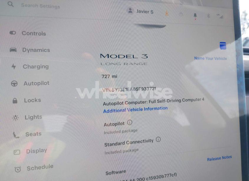 Photo 7 of 2025 Tesla Model 3 LONG RANGE REAR-WHEEL DRIVE (VIN 5YJ3E1EA6SF933721)