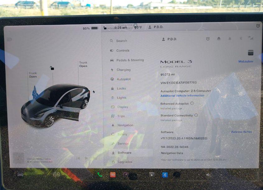 Photo 17 of 2018 Tesla Model 3 MID RANGE/LONG RANGE (VIN 5YJ3E1EA7JF007763)