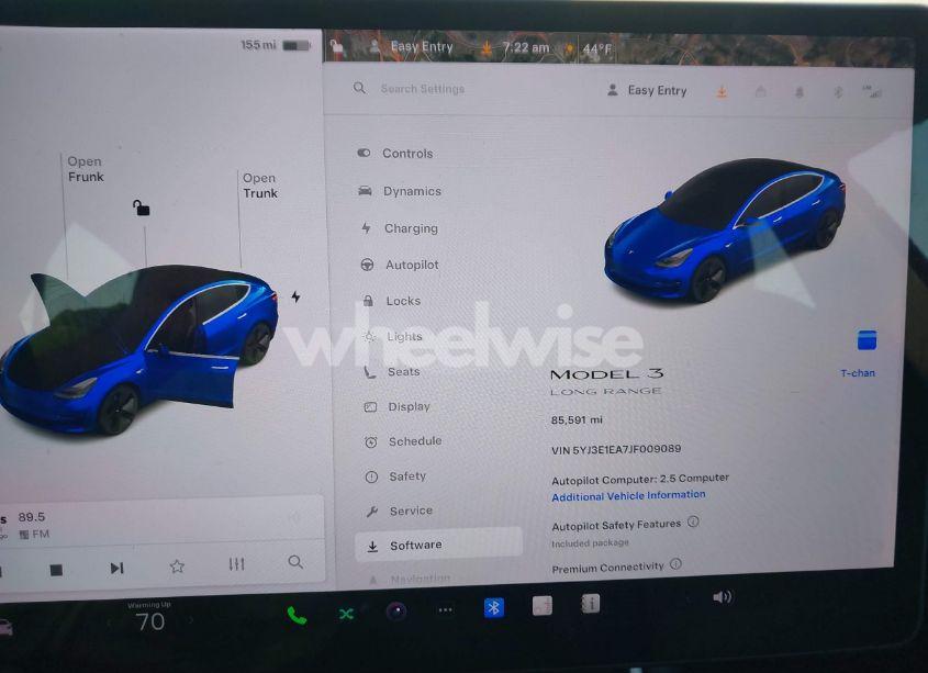 Photo 15 of 2018 Tesla Model 3 LONG RANGE/MID RANGE (VIN 5YJ3E1EA7JF009089)