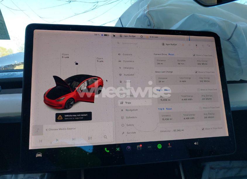 Photo 7 of 2019 Tesla Model 3 LONG RANGE/MID RANGE/STANDARD RANGE/STANDARD RANGE PLUS (VIN 5YJ3E1EA7KF312441)