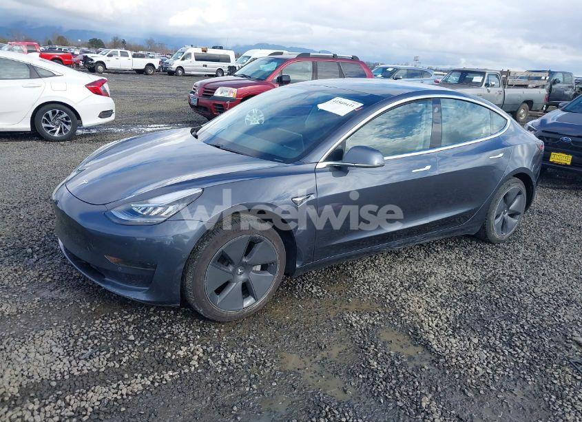 Photo 2 of 2020 Tesla Model 3 STANDARD RANGE PLUS REAR-WHEEL DRIVE/STANDARD RANGE REAR-WHEEL DRIVE (VIN 5YJ3E1EA7LF611574)