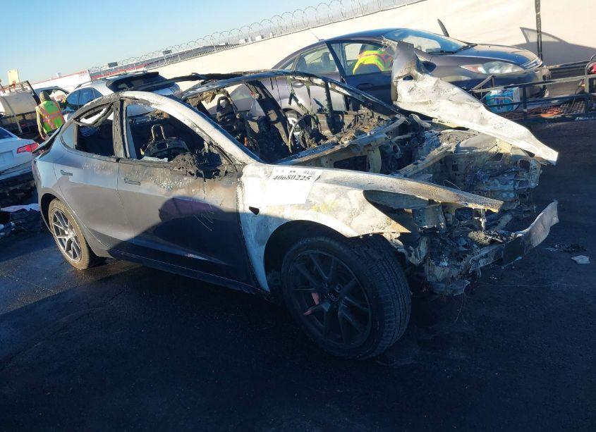 2021 Tesla Model 3 STANDARD RANGE PLUS REAR-WHEEL DRIVE (VIN 5YJ3E1EA7MF051704) main photo