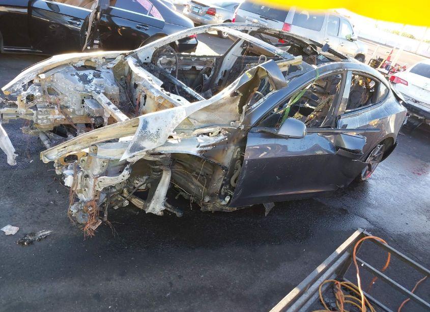 Photo 2 of 2021 Tesla Model 3 STANDARD RANGE PLUS REAR-WHEEL DRIVE (VIN 5YJ3E1EA7MF051704)