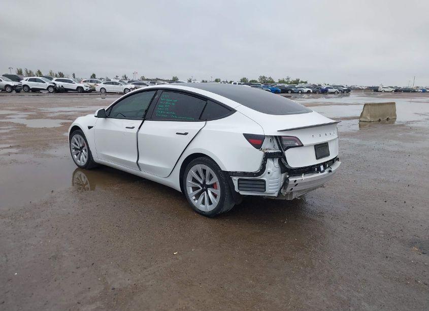 Photo 3 of 2021 Tesla Model 3 STANDARD RANGE PLUS REAR-WHEEL DRIVE (VIN 5YJ3E1EA7MF096643)