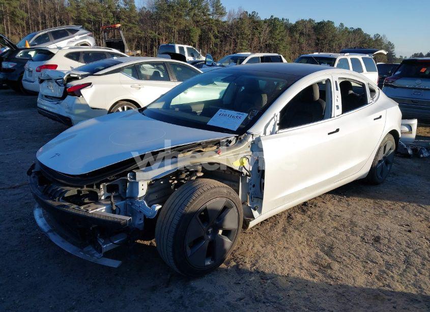 Photo 2 of 2021 Tesla Model 3 STANDARD RANGE PLUS REAR-WHEEL DRIVE (VIN 5YJ3E1EA7MF861009)