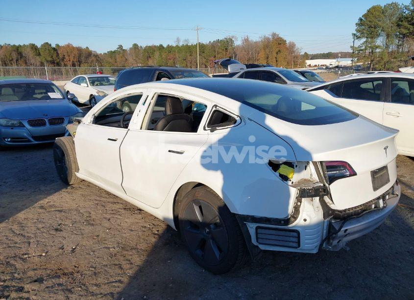 Photo 3 of 2021 Tesla Model 3 STANDARD RANGE PLUS REAR-WHEEL DRIVE (VIN 5YJ3E1EA7MF861009)