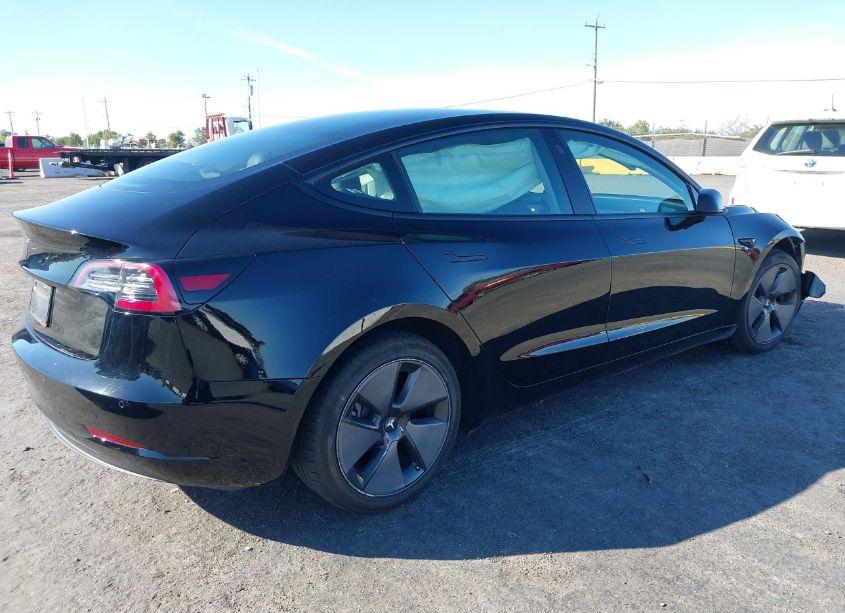 Photo 4 of 2021 Tesla Model 3 STANDARD RANGE PLUS REAR-WHEEL DRIVE (VIN 5YJ3E1EA7MF929485)