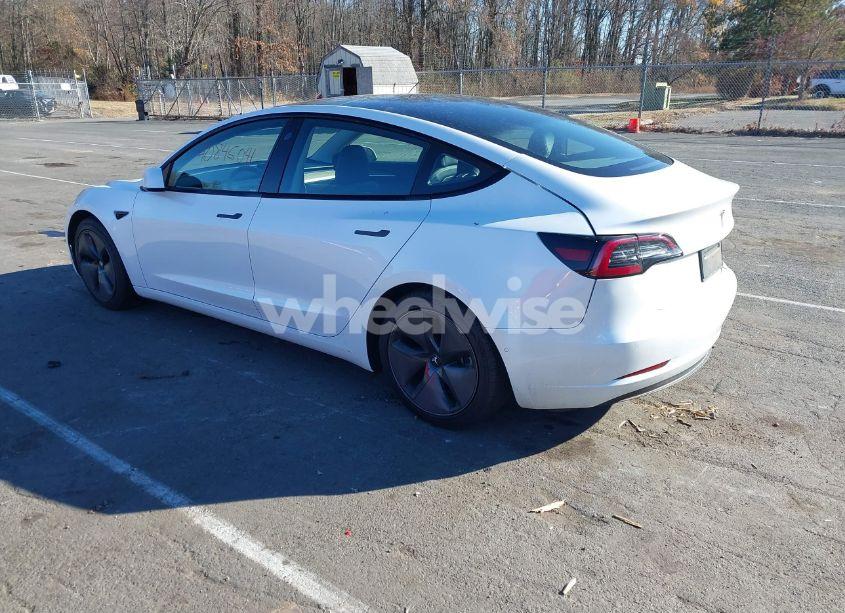 Photo 3 of 2021 Tesla Model 3 STANDARD RANGE PLUS REAR-WHEEL DRIVE (VIN 5YJ3E1EA7MF991548)