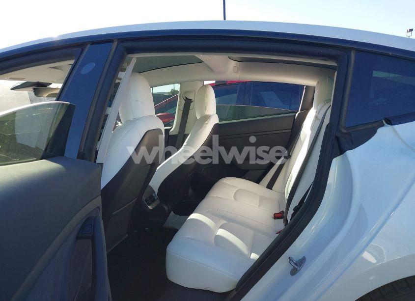 Photo 8 of 2021 Tesla Model 3 STANDARD RANGE PLUS REAR-WHEEL DRIVE (VIN 5YJ3E1EA7MF994322)