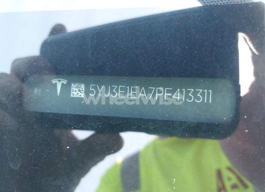 Photo 9 of 2023 Tesla Model 3 REAR-WHEEL DRIVE (VIN 5YJ3E1EA7PF413311)