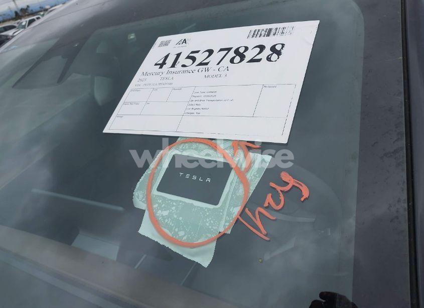 Photo 11 of 2023 Tesla Model 3 REAR-WHEEL DRIVE (VIN 5YJ3E1EA7PF425166)