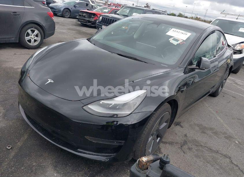 Photo 2 of 2023 Tesla Model 3 REAR-WHEEL DRIVE (VIN 5YJ3E1EA7PF425166)